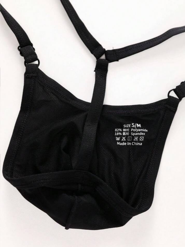 FANDY Men's Adjustable Sexy Elephant Thong Underwear